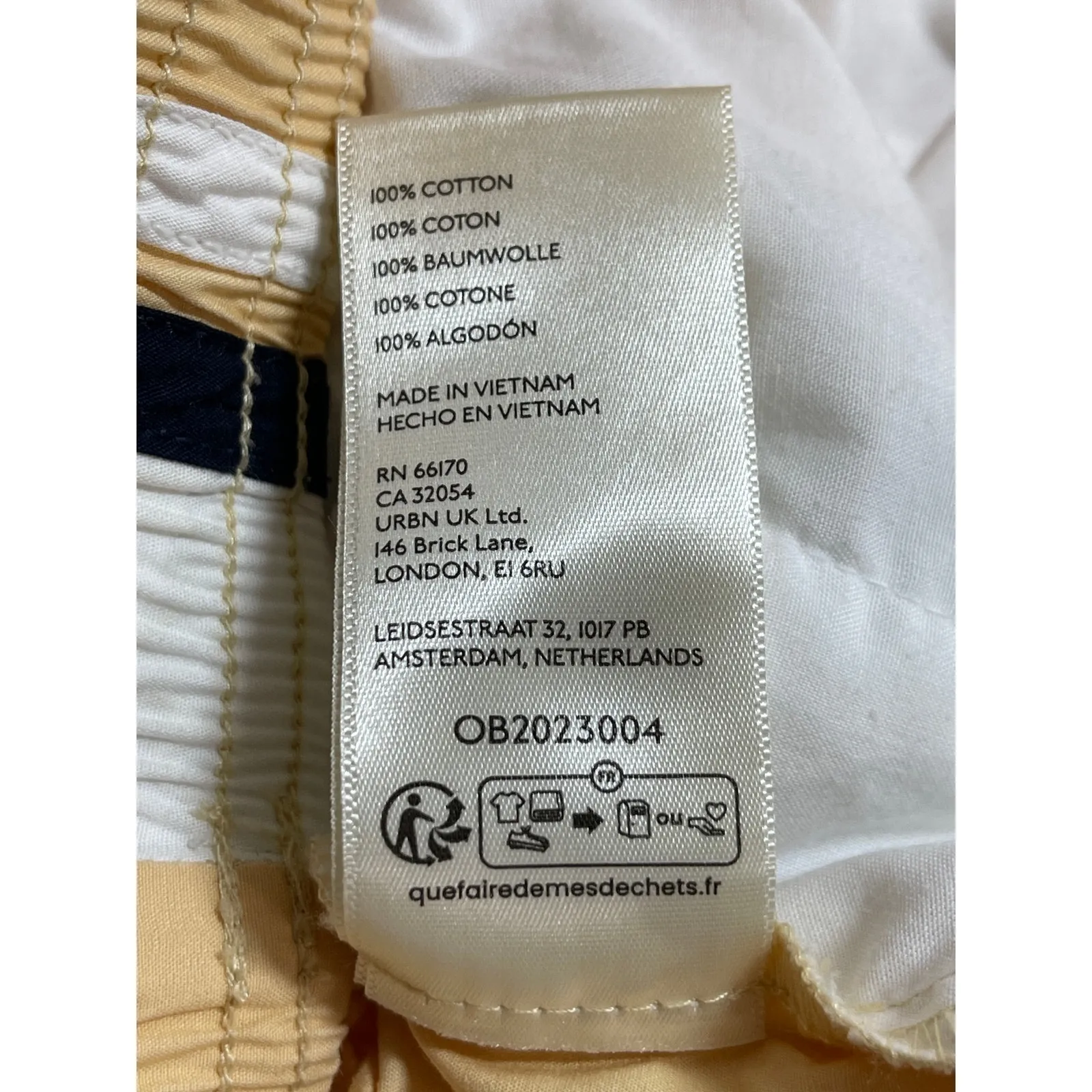 Urban Outfitters BDG Women's Yellow High Rise Elastic Waist Mini Shorts Size M - Image 5