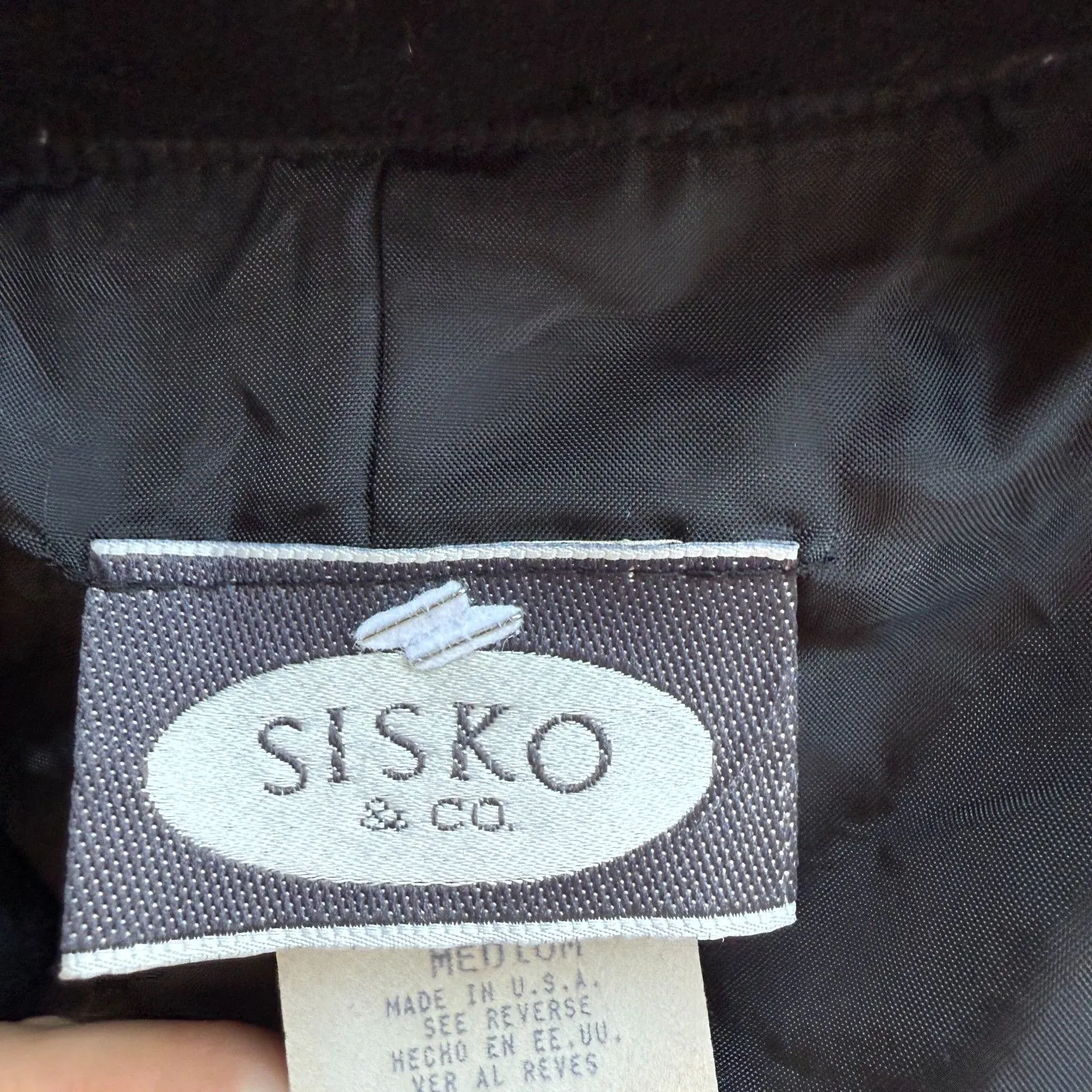 Vintage Sisko & CO Animal Print Womens Vest Size M - Image 8