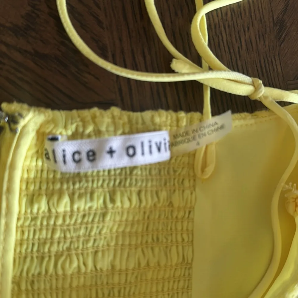 ALICE + OLIVIA Juniper broderie anglaise georgette maxi dress, Size 4, $695 - Image 9