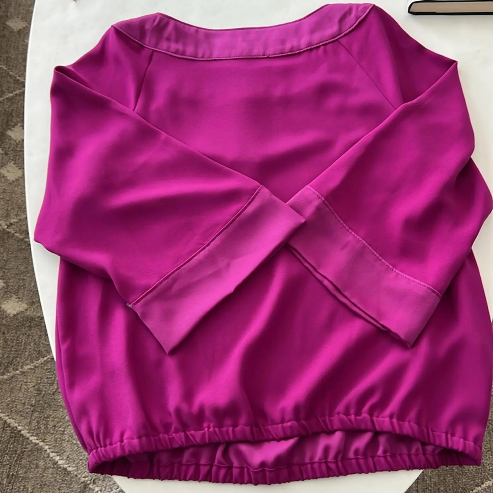 NWT Trina Turk Constellation Top in Purple Fuschia Size M $228 [COPY] - Image 5