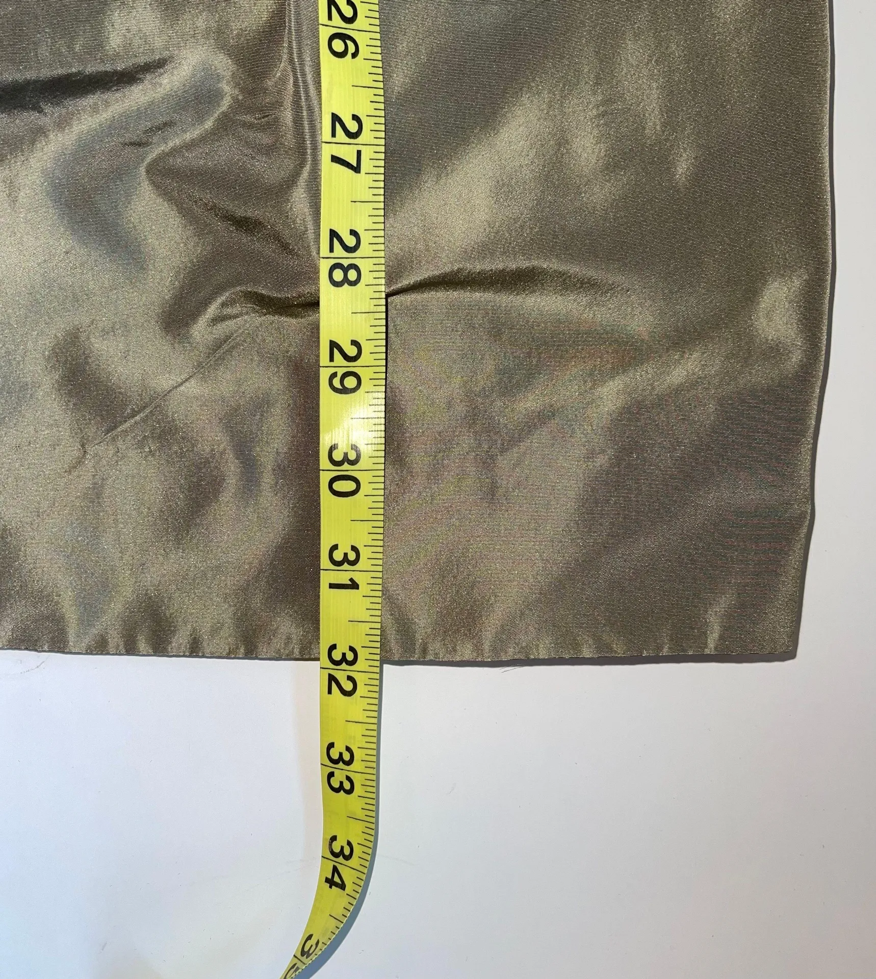 J. Crew NWT Army Green 100% Silk Strapless Mini Dress - Image 10