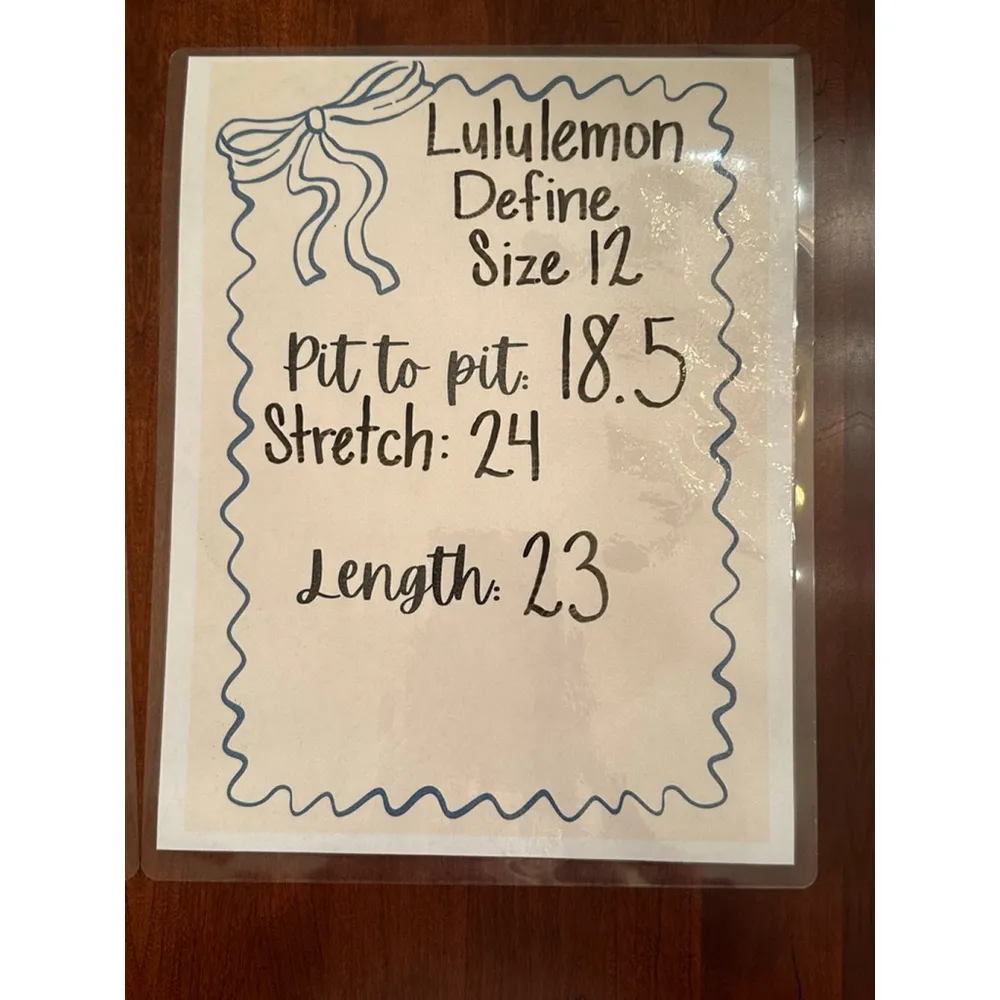 Lululemon Size 12 White Define Jacket - Image 15