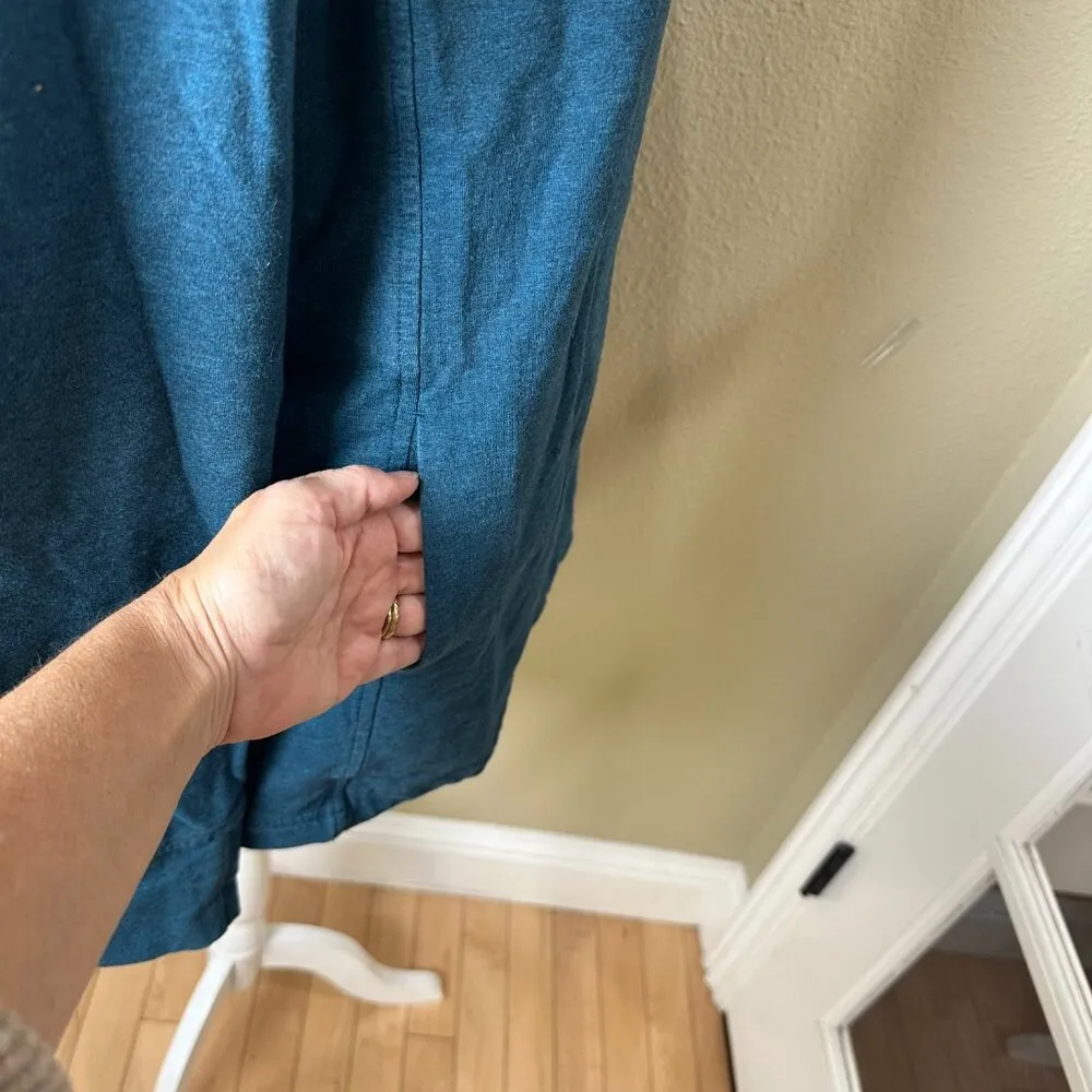 Lululemon Coast Wrap II Jacket Long Sleeve Top Coat Size 10 Teal - Image 11