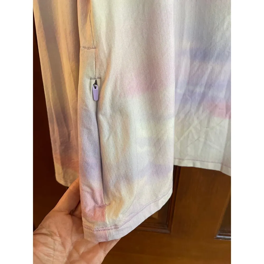 Calia Women's UV Long Sleeve 1/2 Zip Golf Shirt Soft Clouds Lilac (XXL) - Image 6