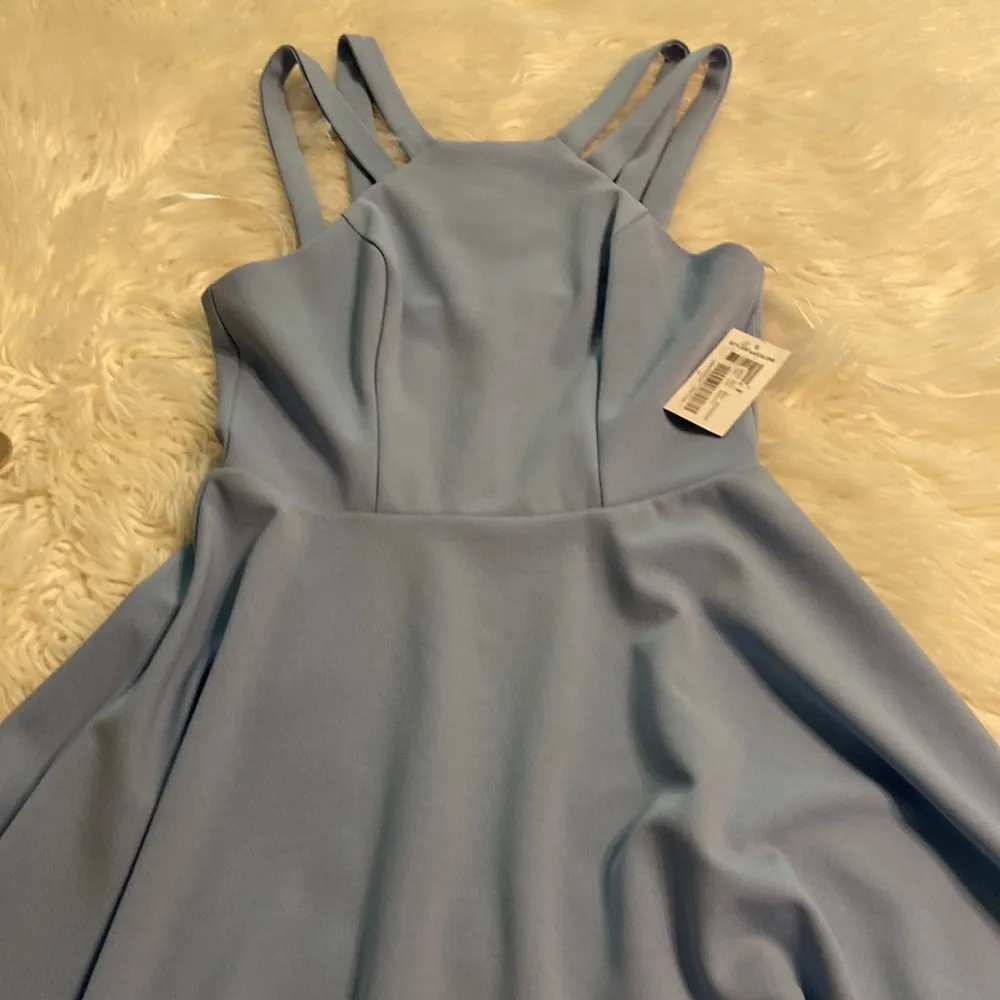 B.Darlin Dress size 9/10 beautiful color baby blue /lilac length 31” bust 30” - Image 12