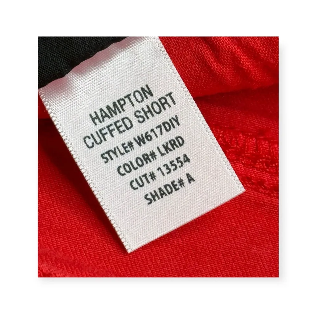 new Hudson Jeans ✪ Hampton Cuff Button Down Back Flap Shorts ✪ Hot Red ✪ 29 - Image 14