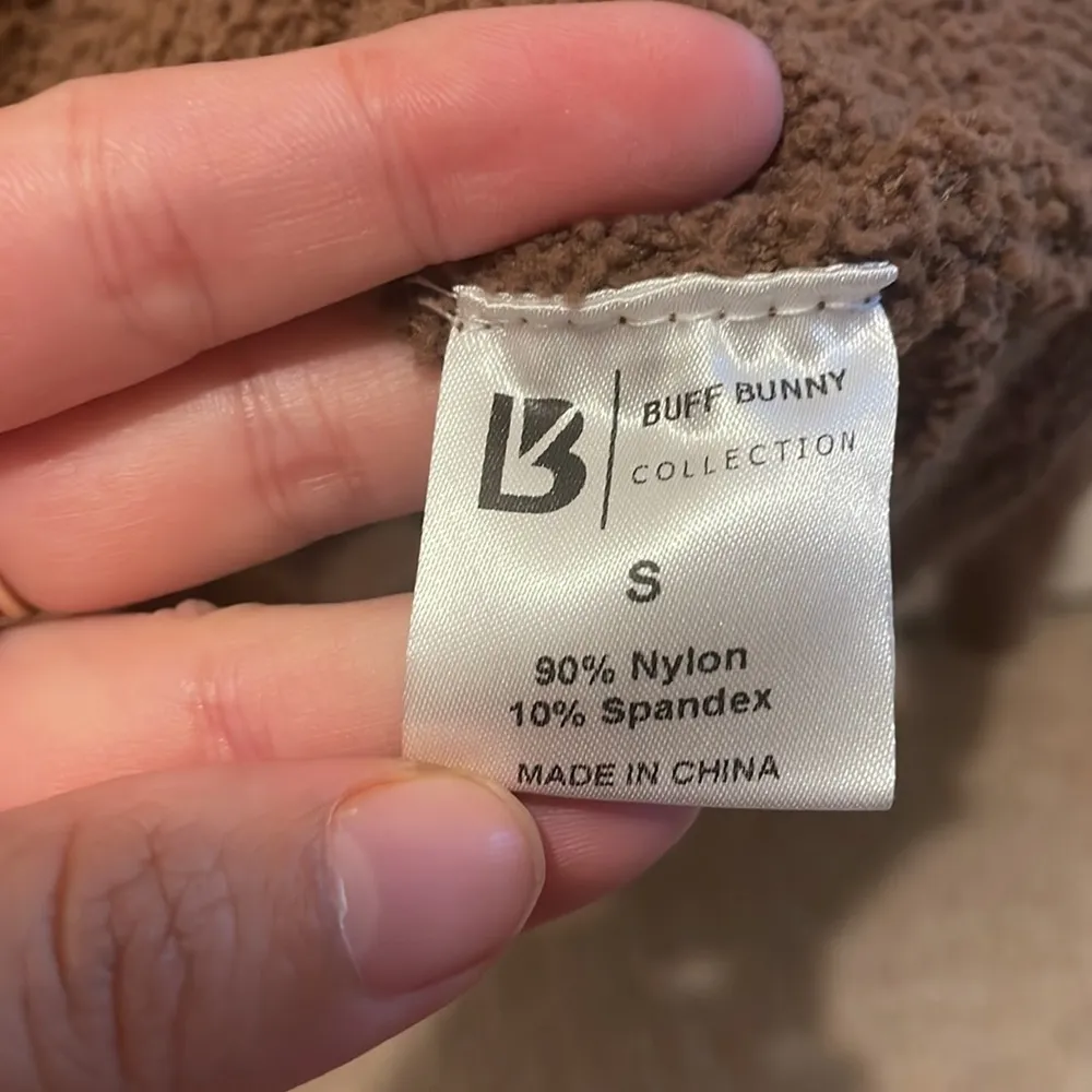 Womens Buff Bunny Loop Yarn Teddy Hoodie - Image 7