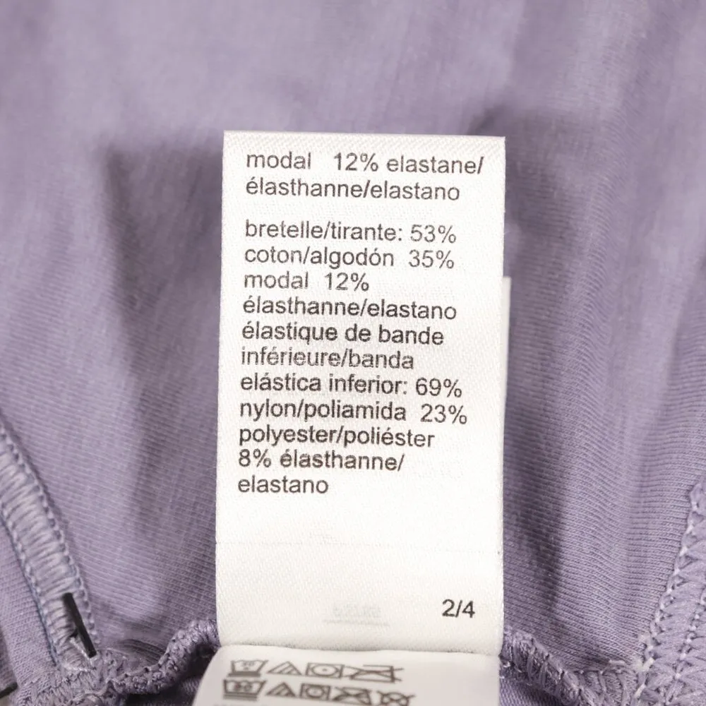 NWT Calvin Klein Modern Cotton Unlined Bralette in Lilac Size Small - Image 9