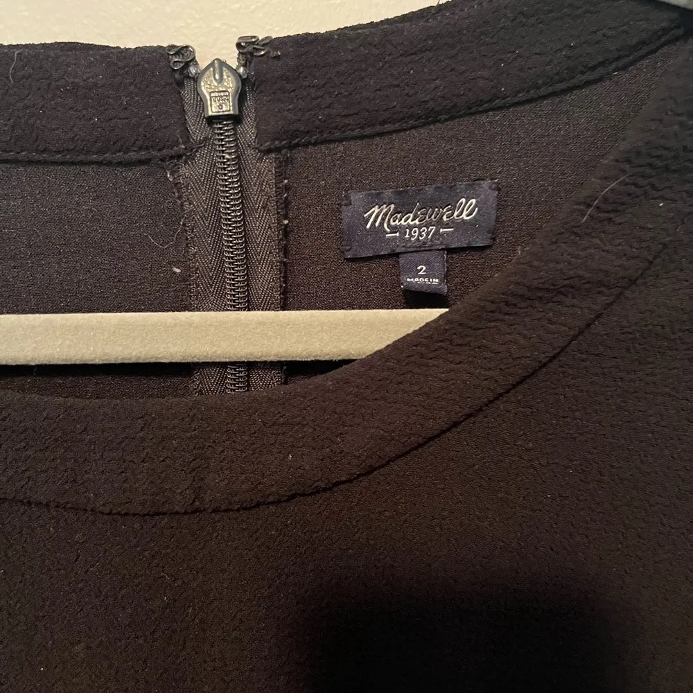 Madewell Black Crepe Sloan Jumpsuit - Image 11