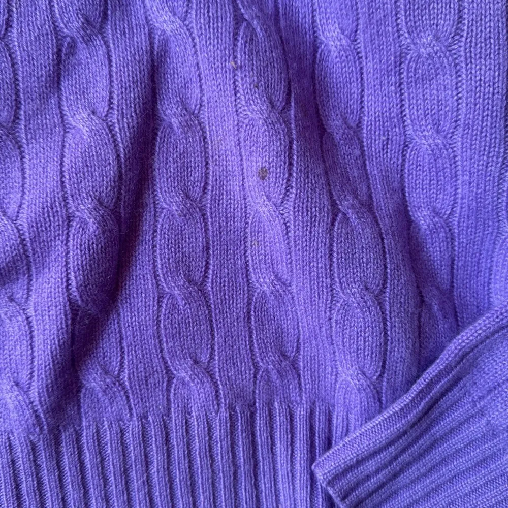 POLO PURPLE SWEATER Size L - Image 2