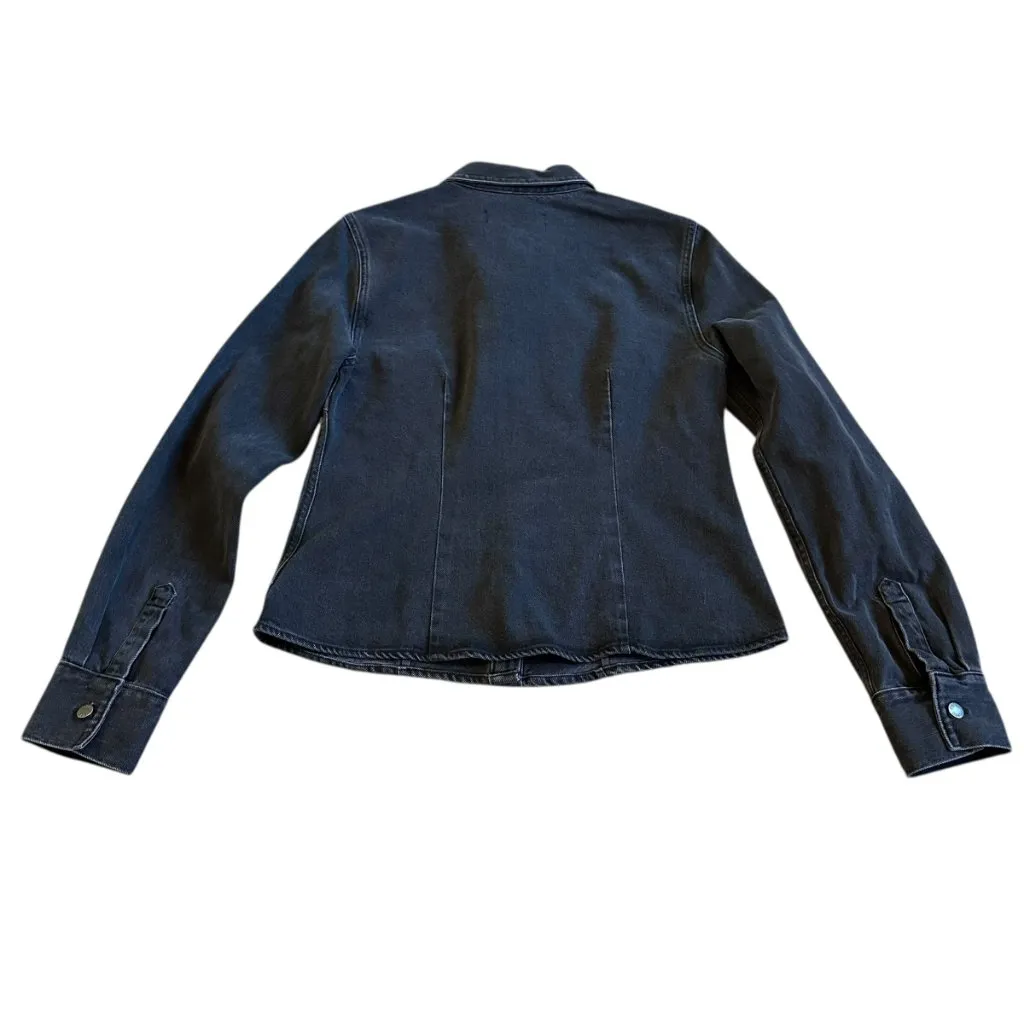 Aritzia Denim Forum Black Button - Image 7