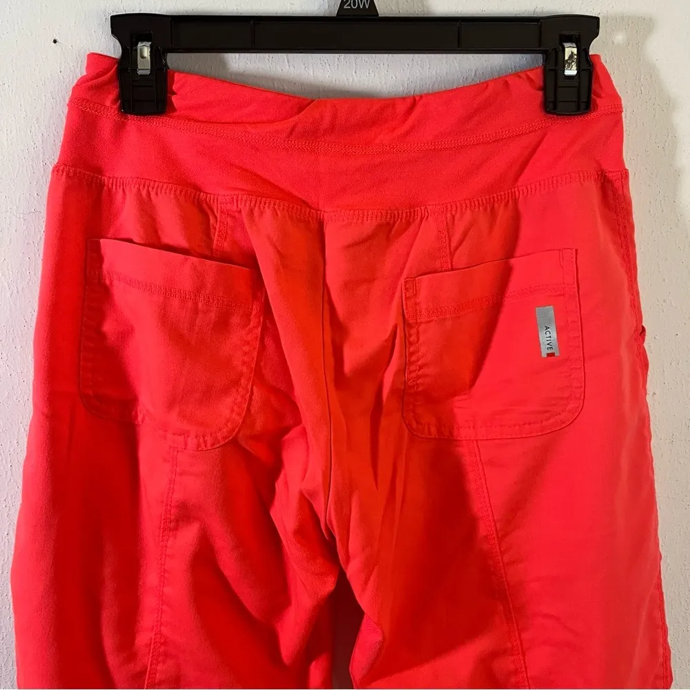 Grey’s Anatomy Scrub Pants Drawstring Active by Barco Spark (Coral) Sz XSP EUC - Image 8