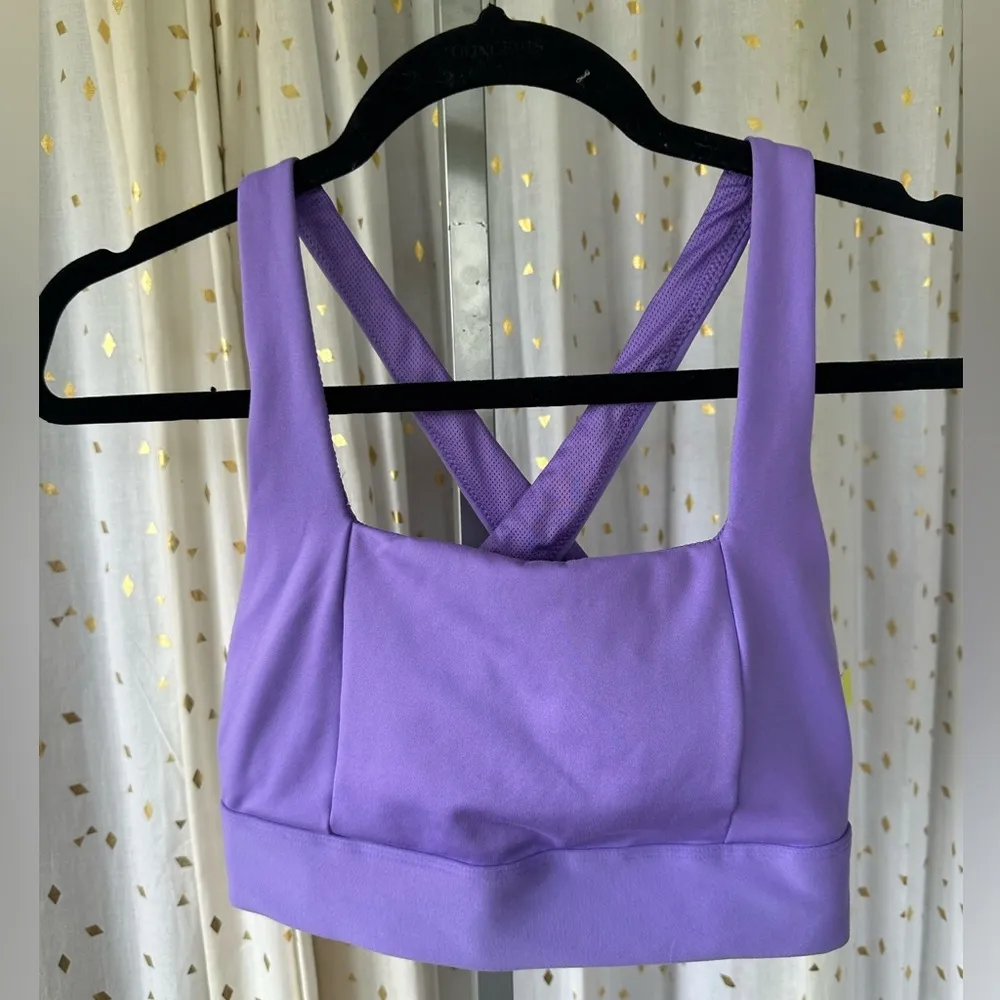 NWT Medium Support Brushed Sculpt Cropped Sports Bras XS Set Of 2 - Image 10