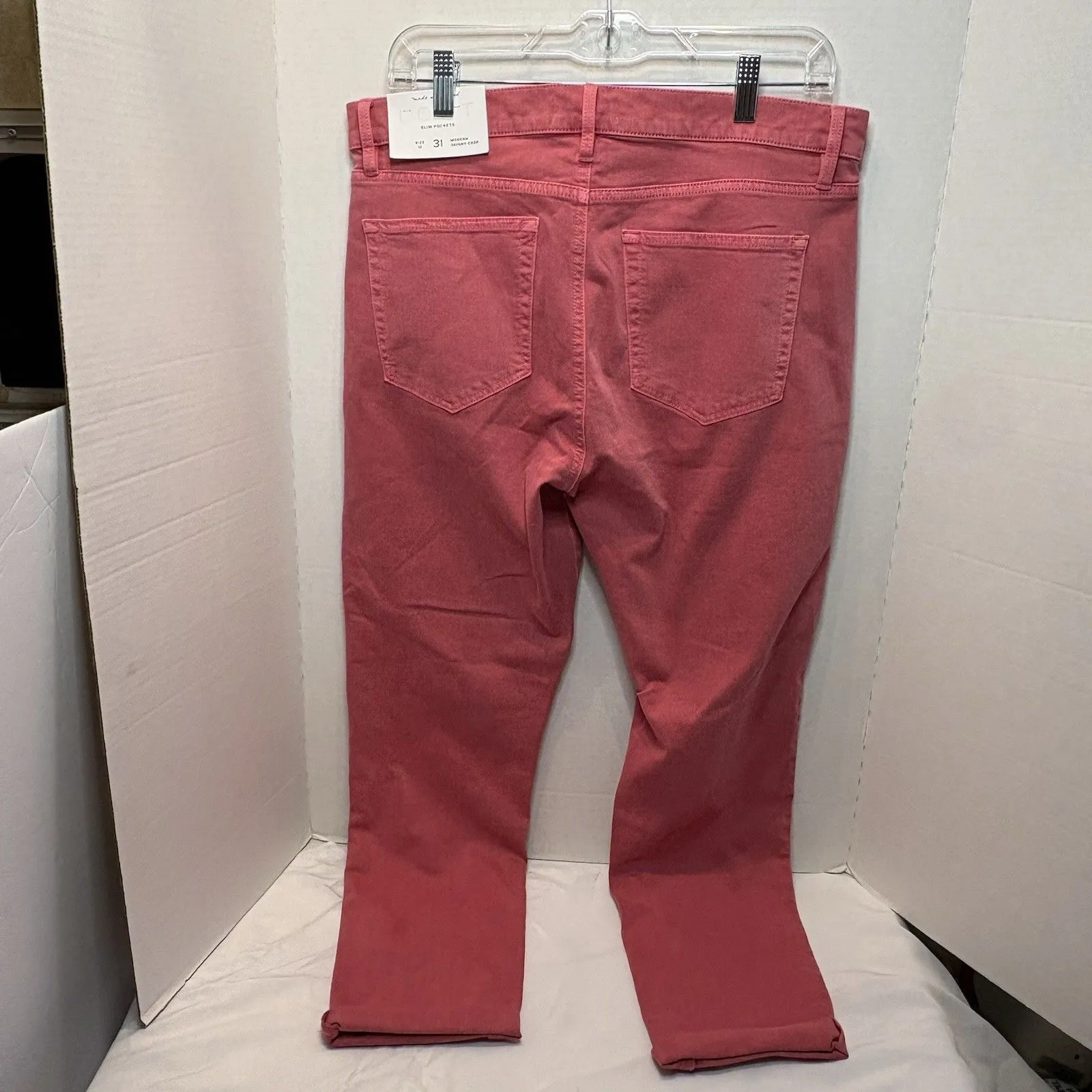 Loft Ann Taylor Modern Skinny Crop Jeans Size 12 Womens - Image 3