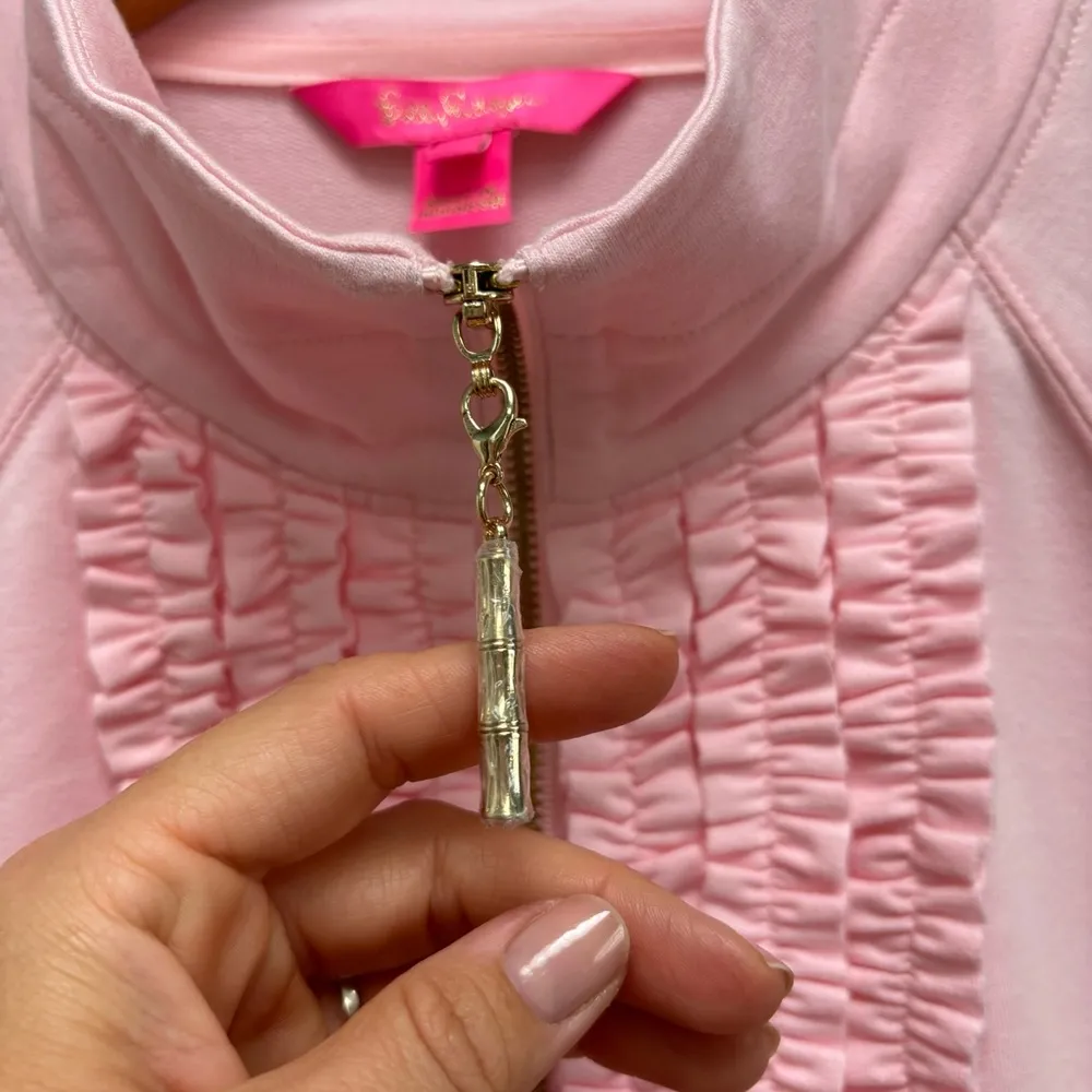 NWOT Lilly Pulitzer Joyce Popover Sweater Pink M - Image 5