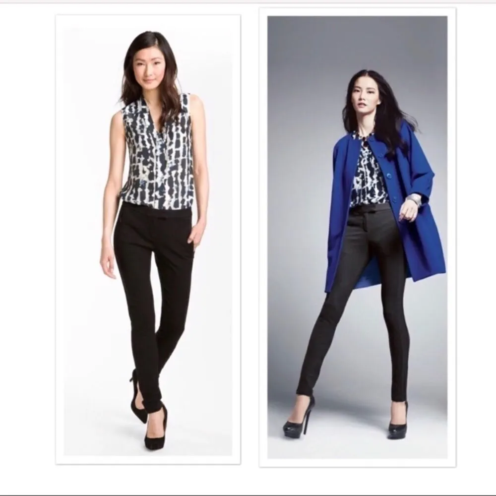 𝅺EUC Theory Moha abstract clouds silk top sz medium - Image 3