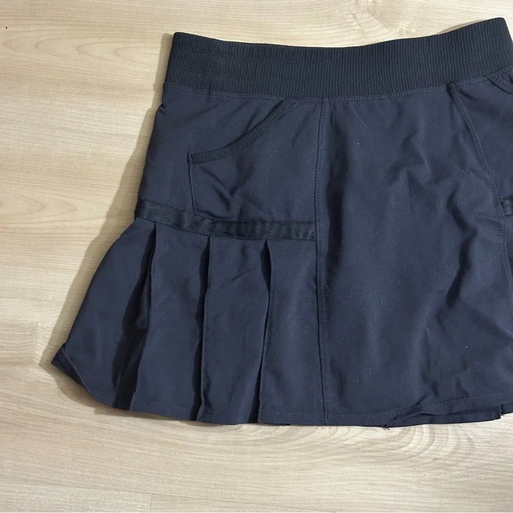 Athleta Black‎ Any Sport Pleated Skort Skirt 905866 Size XS - Image 4
