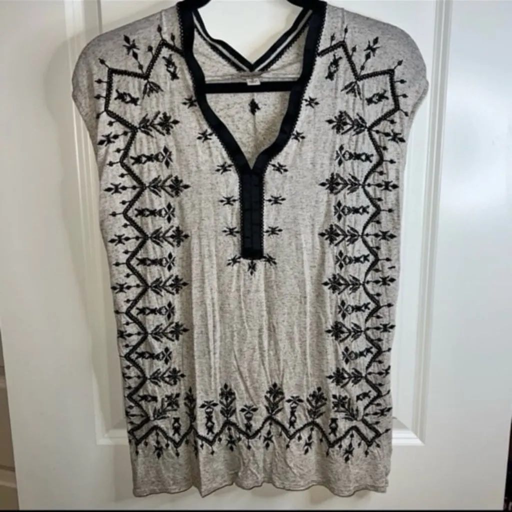 Lucky Brand  Embroidered Top - Image 2
