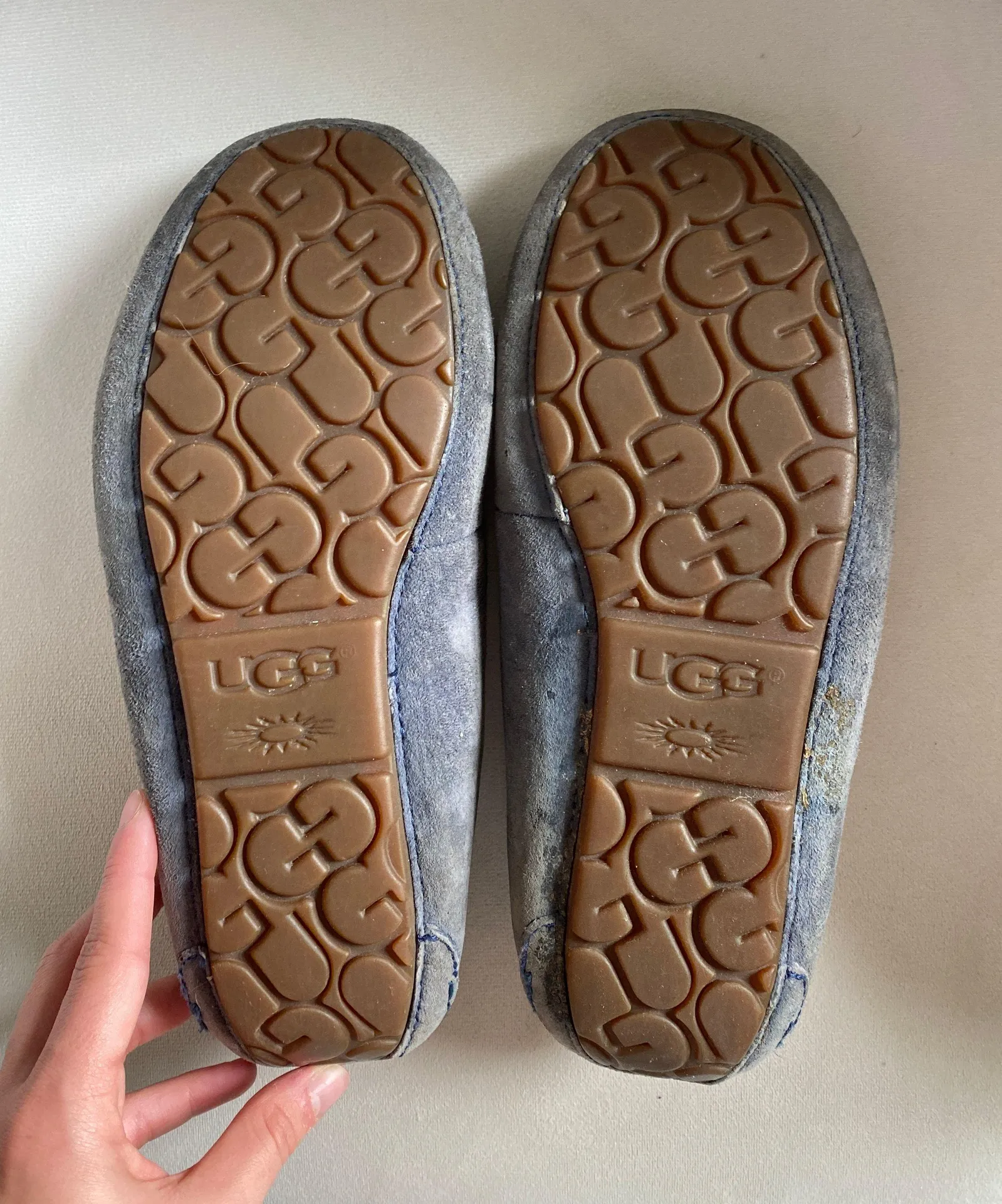 UGG Navy Blue Slippers - Image 2