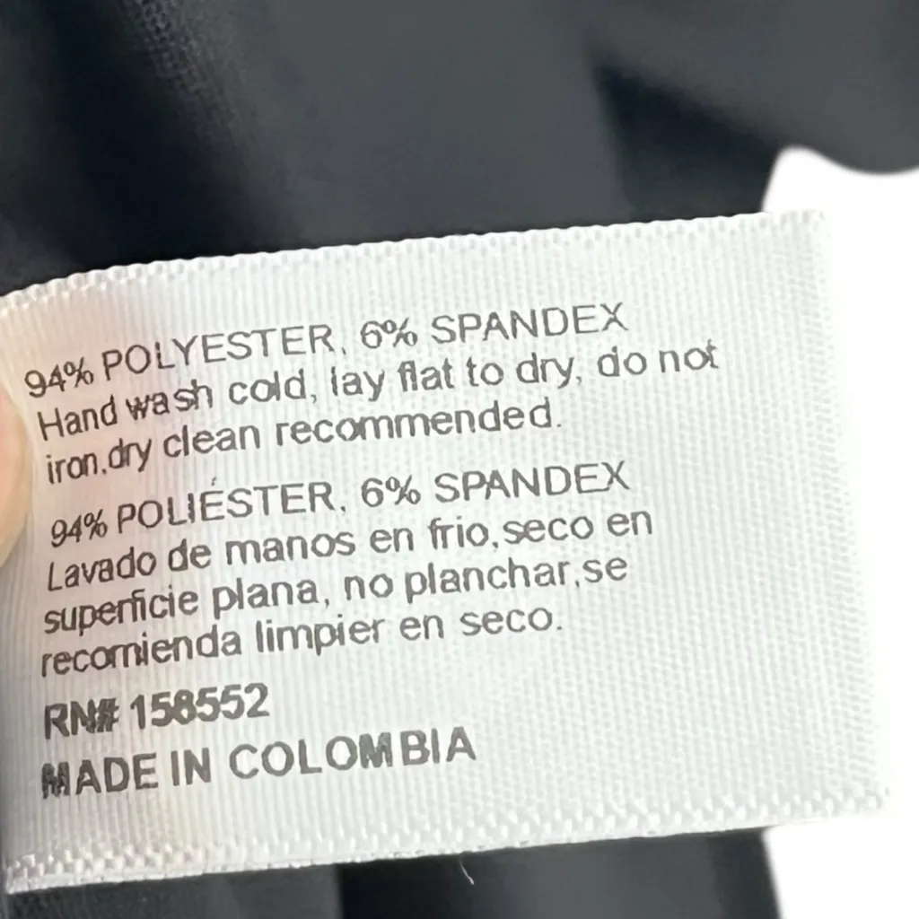 Frankies Bikinis NWT Carolina Terry Black Cutout Midi Dress Women’s Size XL - Image 10