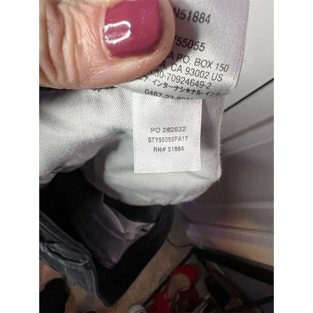 Patagonia Women's Black Dress Pants Size 27 Casual Corduroy - Image 8