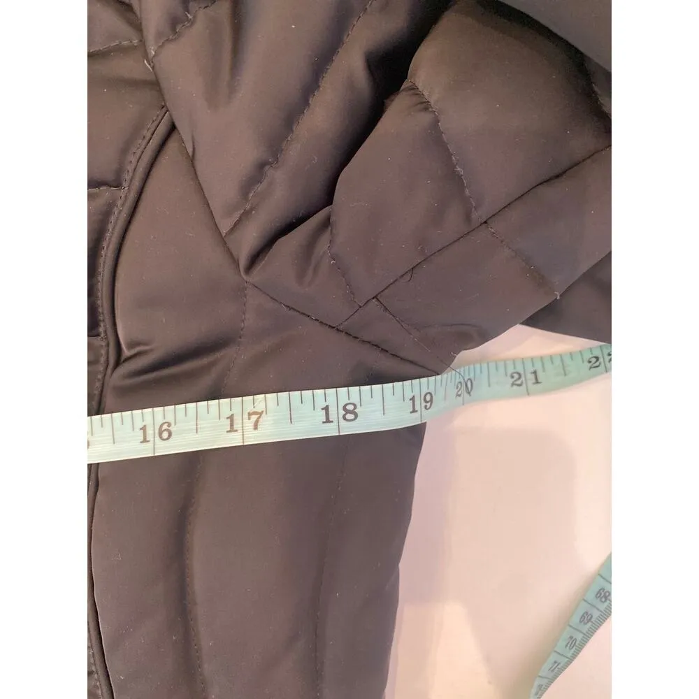 Hunter Refined Women’s Black Puffer Jacket Coat Sz Sm Zip Polyester Down Winter - Image 13
