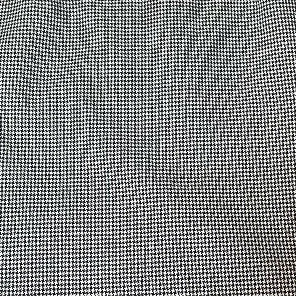 Vintage Sleeveless‎ Houndstooth Dress Black Size 10 - Image 11