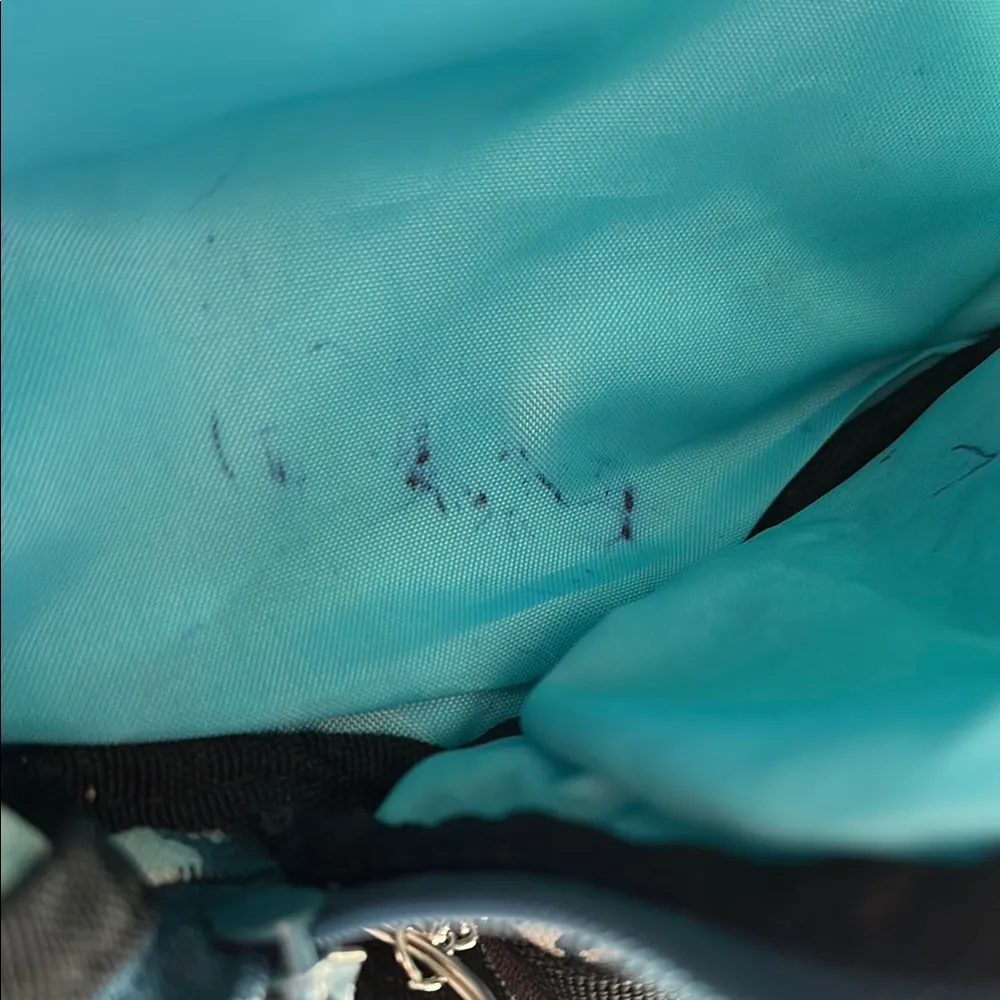 Kavu Blue Geometric Backpack with Teardrop Shape - Image 6