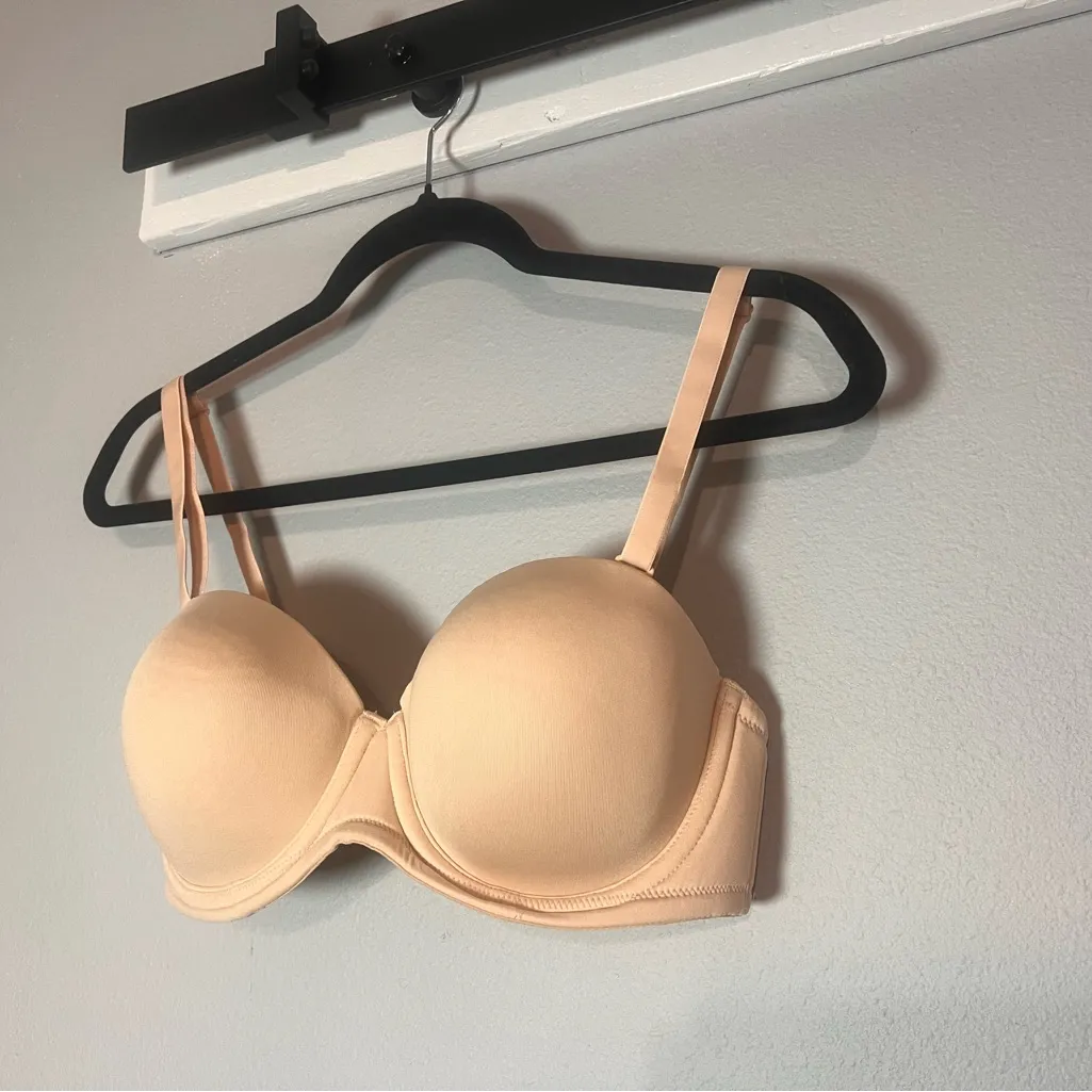 Wacoal Red Carpet Strapless Underwire Bra Nude Beige Style 854119 Size 34D - Image 3