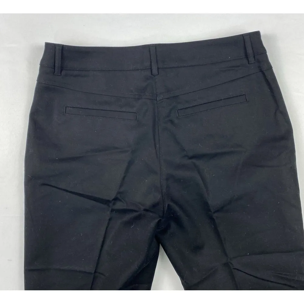 Chico's So Slimming Crop Black Trousers Capri Pants Womens Size‎ 30"x23" Stretch - Image 2