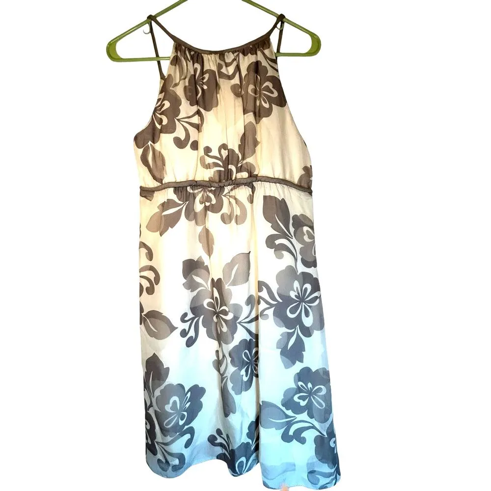 RARE Leon Max Limited Edition Silk Blend Floral Dress - Image 3