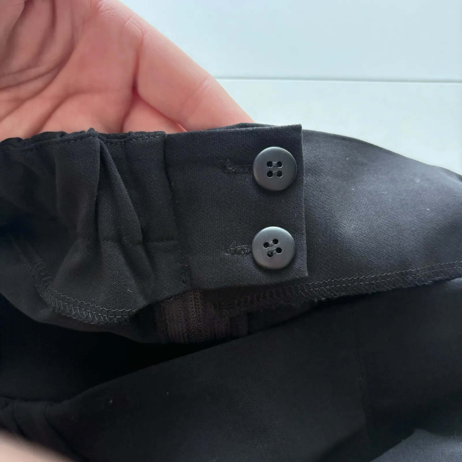 M.M. LaFleur Black Straight‎ Leg Work Career Trousers Pants Size +2 - Image 5