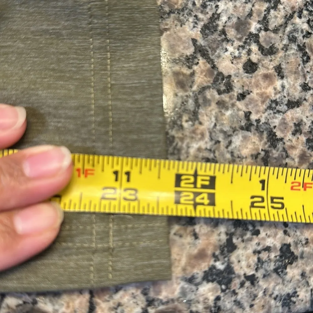 prAna Summit Pull On Pant Cargo Green Heather Size Small EUC #0599-OC - Image 7