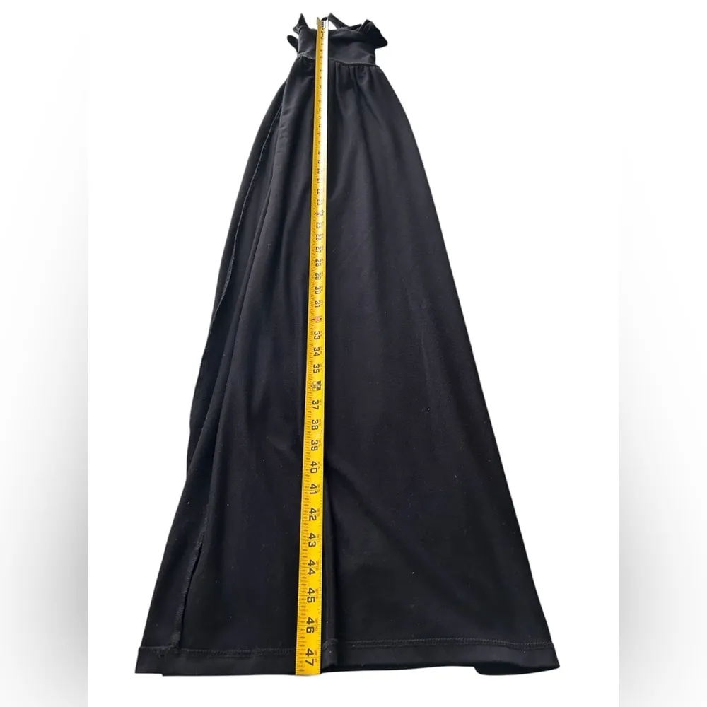 Elegant Black Maxi Dress - Image 8