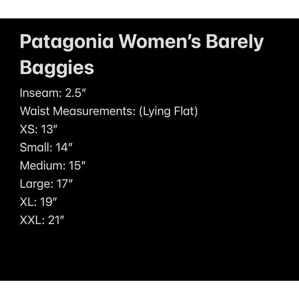 Patagonia Women's 2.5" Barely Baggies Shorts Channeling Spring NWT Size Large - Image 6