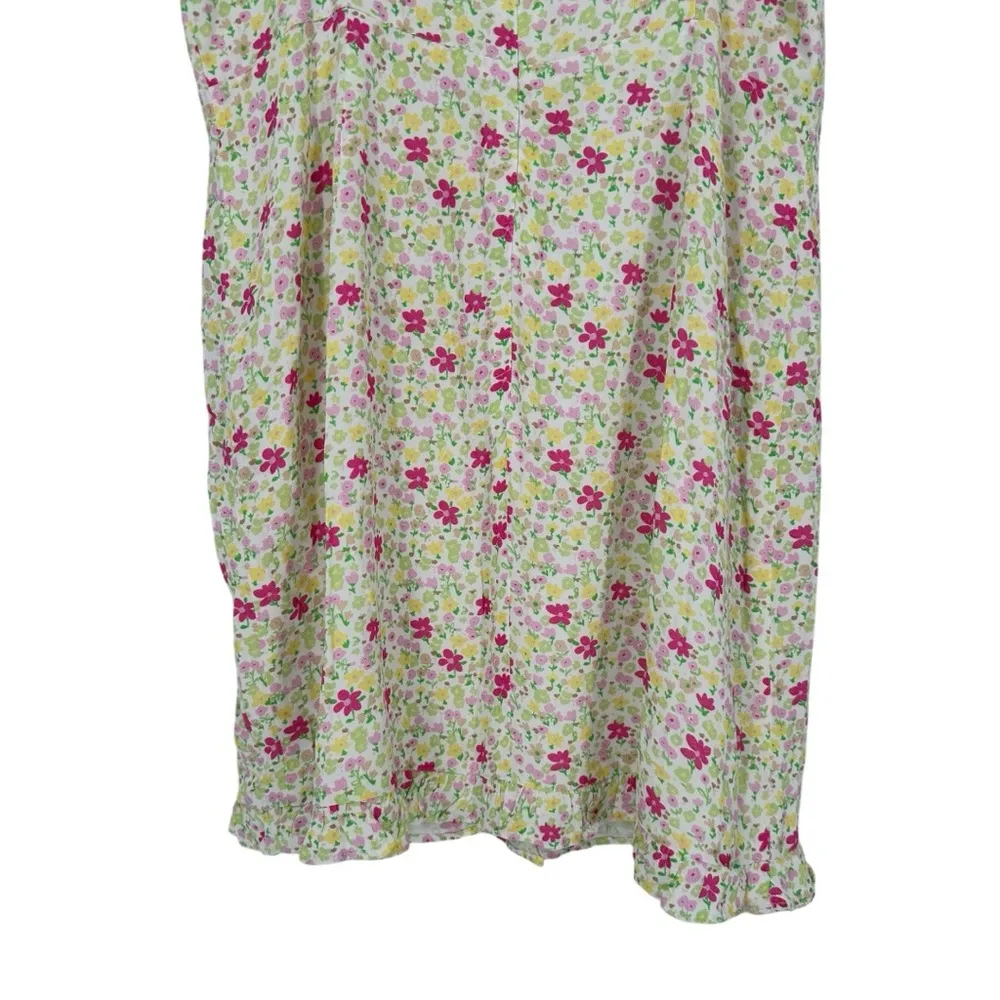 Charlie Holiday Fable Dress size 6 in Festive Floral Light Sleeveless NWT Ruffle - Image 7