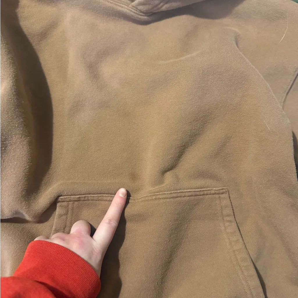 TNA Brown Cozy Fleece Perfect Fit Hoodie - Image 2