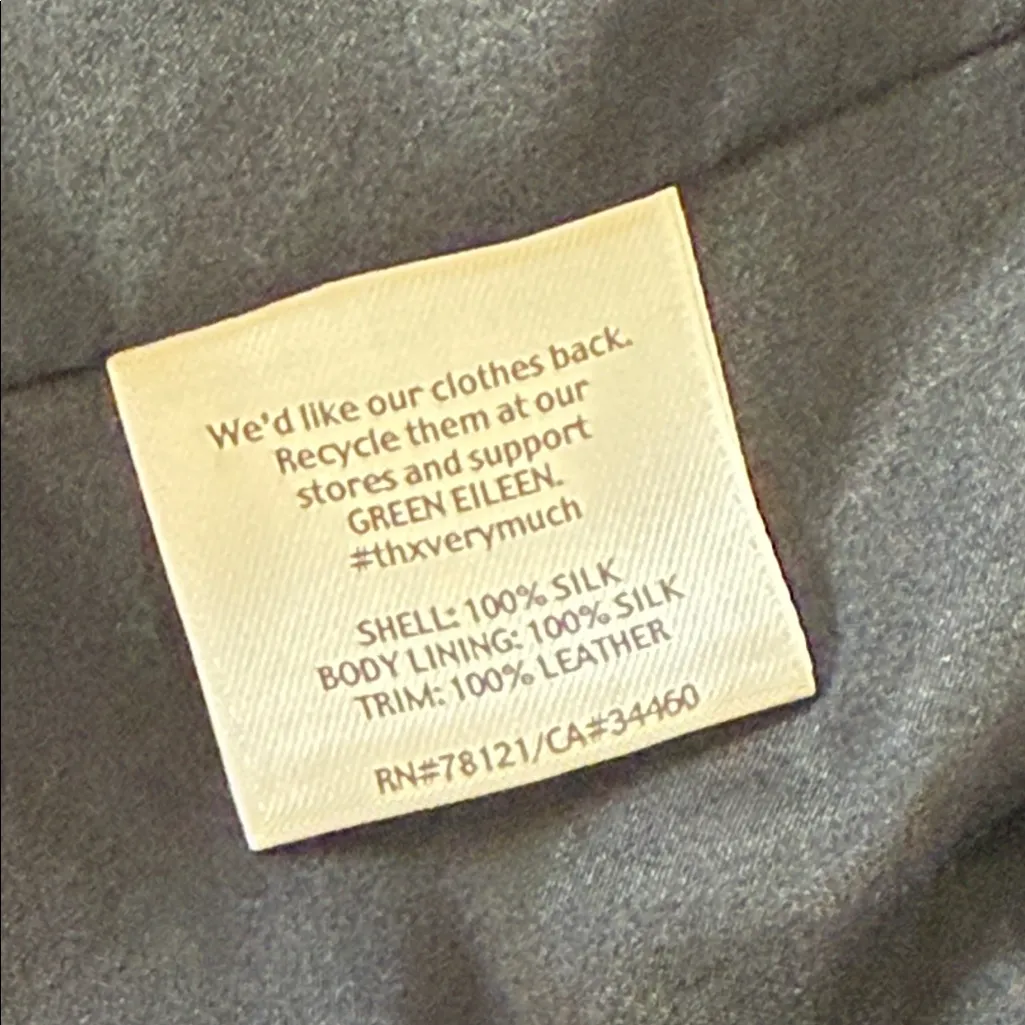 Eileen Fisher Black set Dress and  Cardigan dress 100% Wool cardigan  100%Silk - Image 7