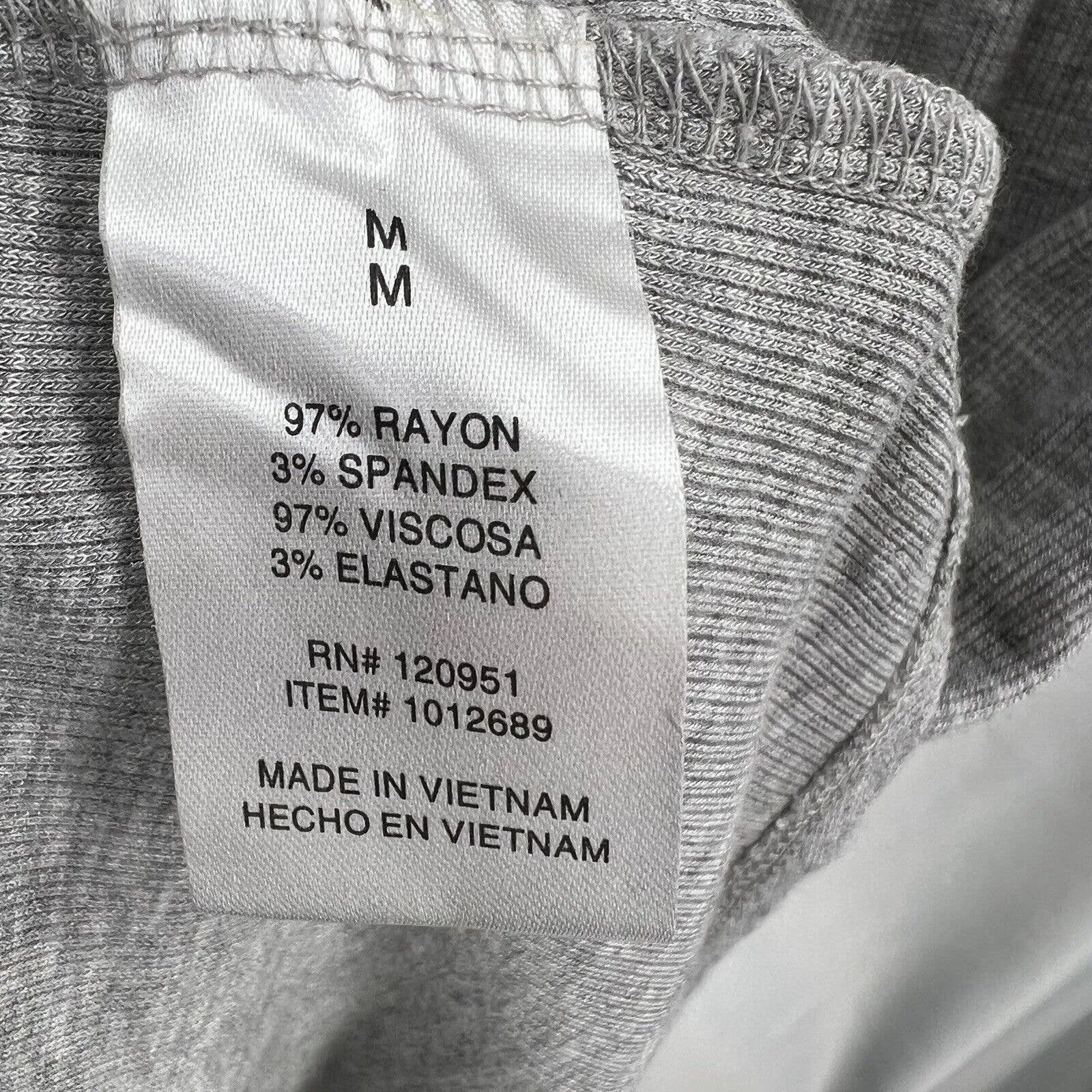 Olive‎ & Oak Grey Ribbed Knit Dress Medium Gray - Image 3