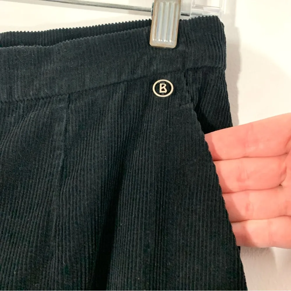 Vintage Bogner Black Corduroy Pants Size 8 - Image 5