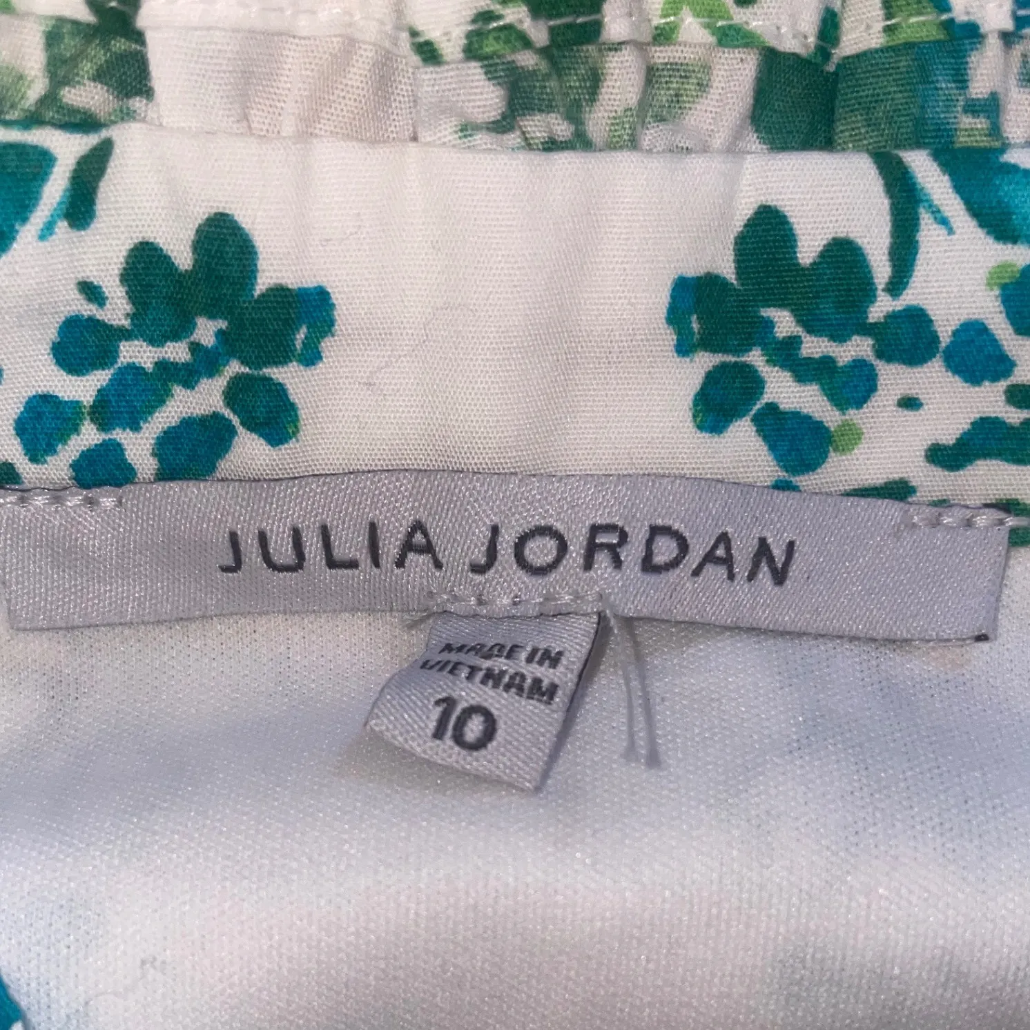 NWOT Julia Jordan Puff Sleeve Shirtdress size 10‎ - Image 5