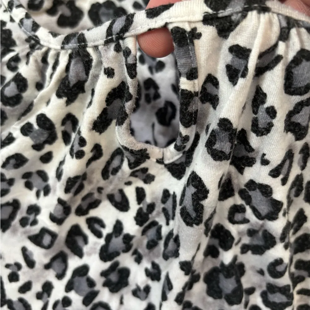 Ellen Tracy night gown, leopard print - Image 4