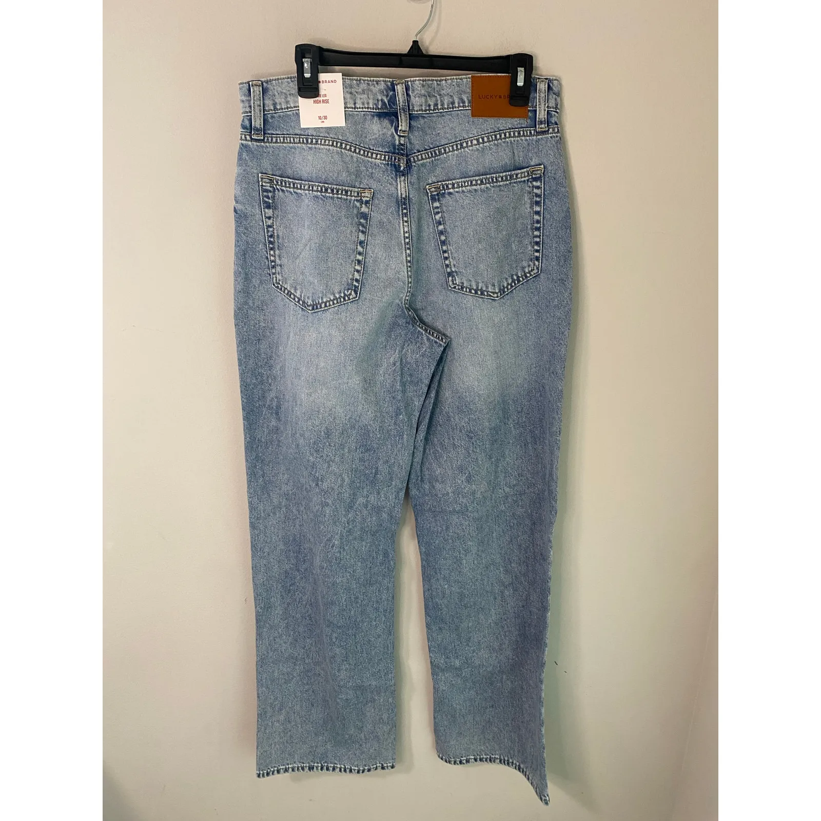 New Lucky Brand Women's Wide Leg High Rise Jeans Size 10 (30 inseam) - Image 4