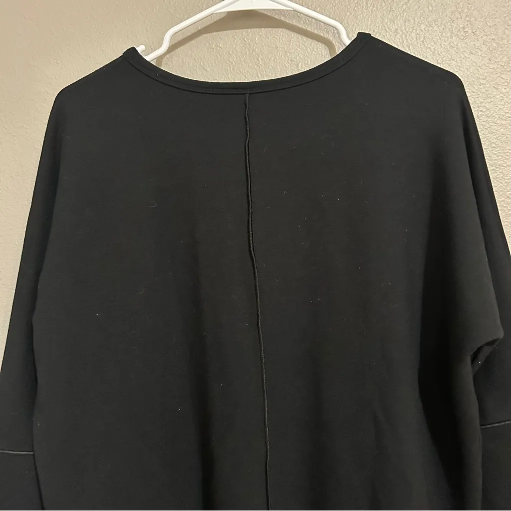 SPANX Perfect Length Black Dolman Sleeve Sweatshirt Top Women’s size small - Image 9