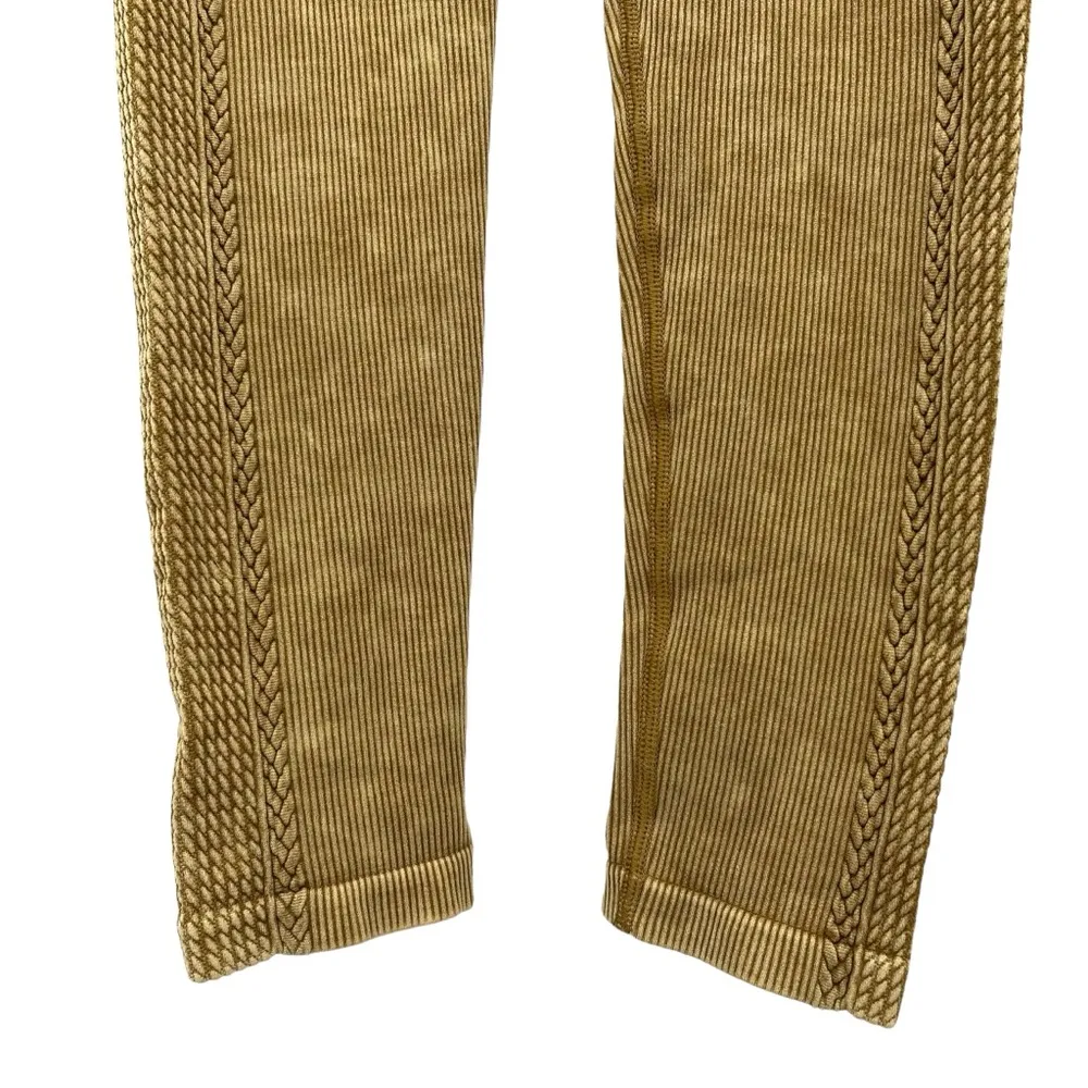 Offline by Aerie Big Chill Seamless Ribbed Leggings Taupe - Image 8