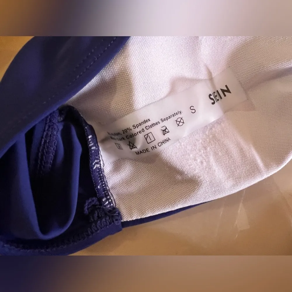 Bathing Suit Tops For Women shein bathing suit top that cover shoulders  Size S - Image 7