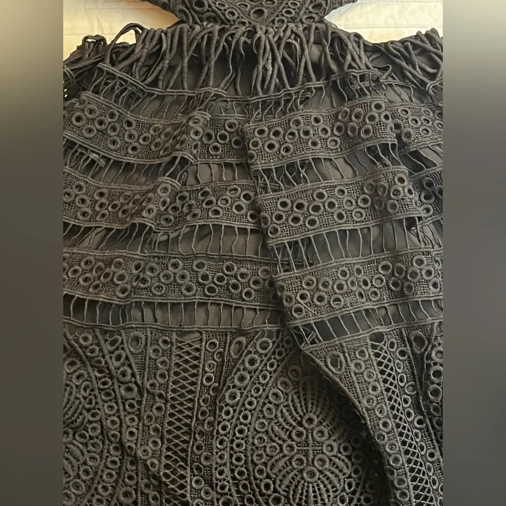 Asilio  A Cut Above black cutout  midi dress - Image 8