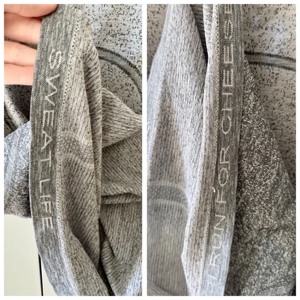 Lululemon Athletica Swiftly Tech Racerback Tank, White / Dark Cast (Ombre) sz. 6 - Image 12