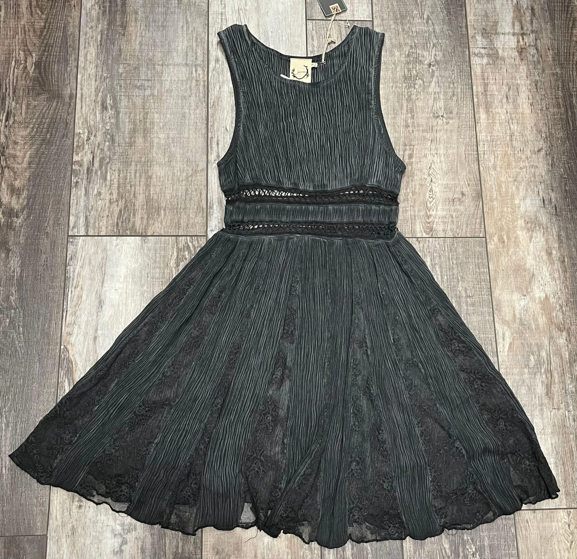 NWT  by Lost Gray Tunic Lace Fit and Flare Dress Size Small - Image 3