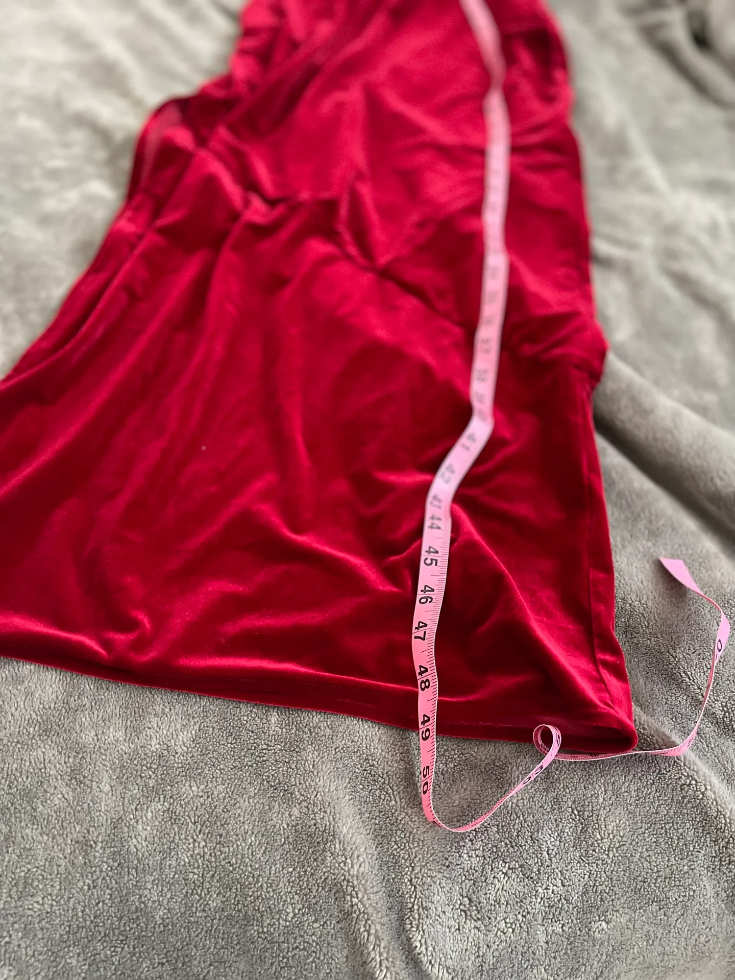 Lovers + Friends Rebel Slip Midi Dress in Ruby Red - Image 8